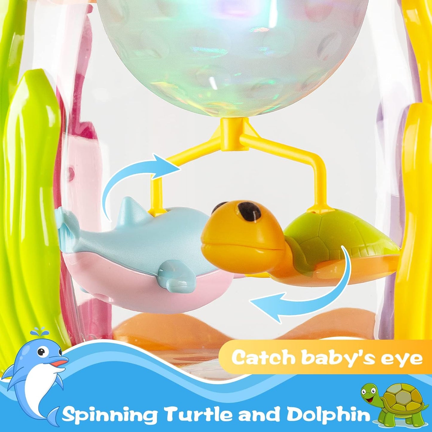 Ocean Rotating Light Up Infant Toys
